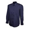 Mens Pinpoint Oxford Full Sleeve Shirt Navy