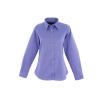 Ladies Pinpoint Oxford Full Sleeve Shirt Mid Blue