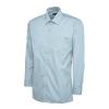 Mens Poplin Full Sleeve Shirt Light Blue