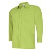 Mens Poplin Full Sleeve Shirt Lime