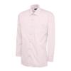 Mens Poplin Full Sleeve Shirt Pink