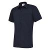 Mens Poplin Half Sleeve Shirt Navy