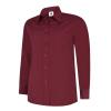 Ladies Poplin Full Sleeve Shirt Burgundy