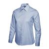 Ladies Poplin Full Sleeve Shirt Light Blue