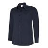 Ladies Poplin Full Sleeve Shirt Navy