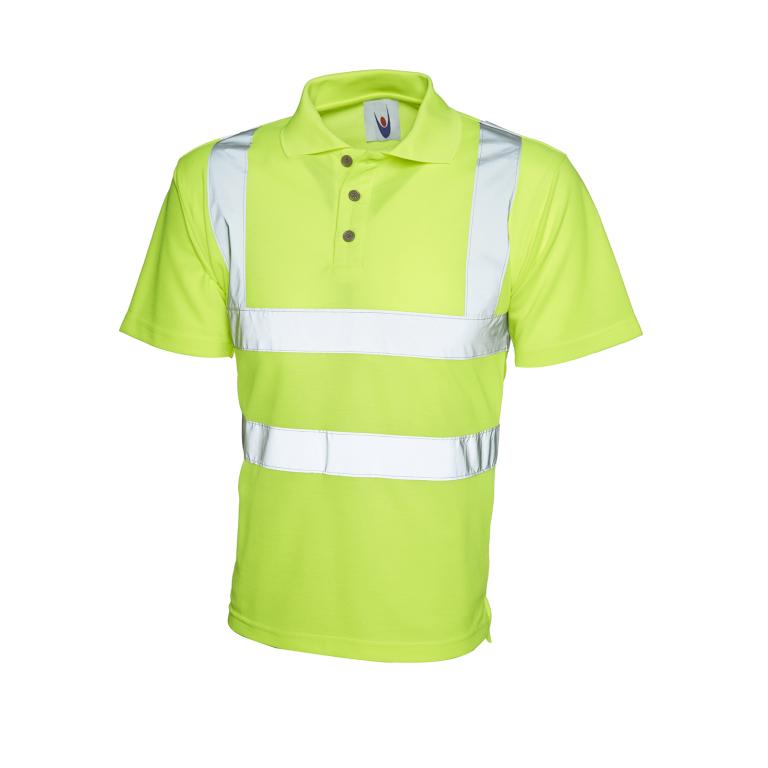 Hi-Viz Polo Shirt Yellow