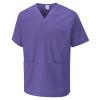 Scrub Top Purple