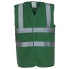 Hi-vis 2-band-and-braces waistcoat (HVW100) Paramedic Green