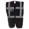 Multifunctional executive hi-vis waistcoat (HVW801) Black