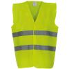 Hi-vis 2-band waistcoat (HVW102) Yellow