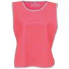 Hi-vis reflective border tabard (HVJ259) Fluo Pink