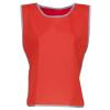 Hi-vis reflective border tabard (HVJ259) Red