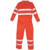 Hi-vis polycotton coverall (HV058) Orange