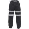 Hi-vis jogging pants (HV016T) Black