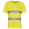 Hi-vis top cool super light v-neck t-shirt (HVJ910) Yellow