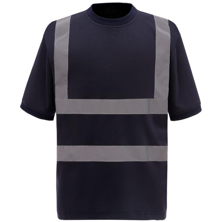 Hi-vis short sleeve t-shirt (HVJ410) Navy