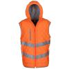 Hi-vis Kensington hooded gilet (HV007) Orange