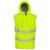 Hi-vis Kensington hooded gilet (HV007) Yellow