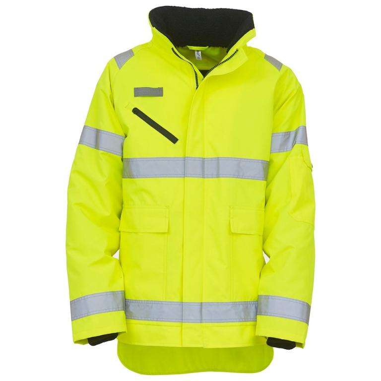 Hi-vis Fontaine storm jacket (HVP309) Yellow