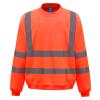 Hi-vis sweatshirt (HVJ510) Orange