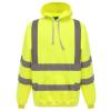 Hi-vis pull-over hoodie (HVK05) Yellow