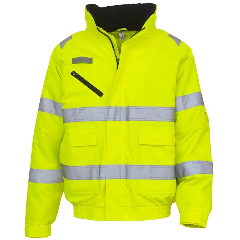 Hi-vis fontaine flight jacket (HVP209) Yellow