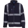 Hi-vis softshell jacket (HVK09) Navy