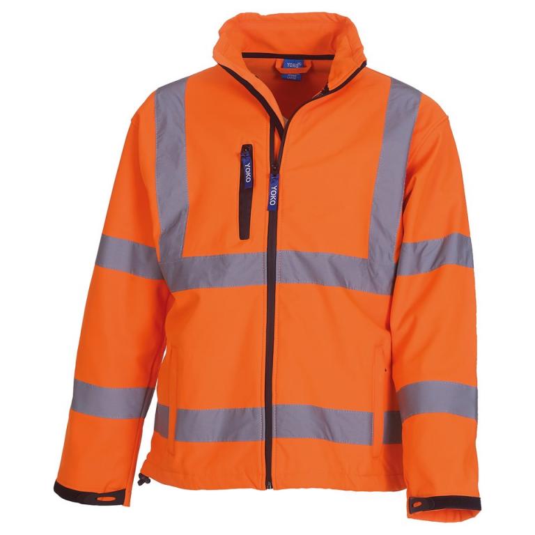 Hi-vis softshell jacket (HVK09) Orange