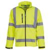 Hi-vis softshell jacket (HVK09) Yellow