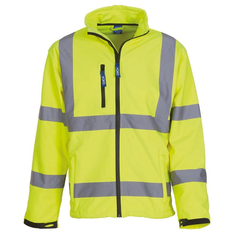 Hi-vis softshell jacket (HVK09) Yellow