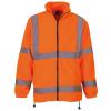 Hi-vis heavyweight fleece jacket (HVK08) Orange