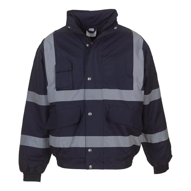 Hi-vis classic bomber jacket (HVP211) Navy