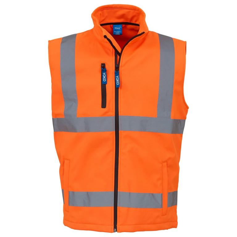 Hi-vis softshell gilet (HV006) Orange