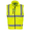 Hi-vis softshell gilet (HV006) Yellow