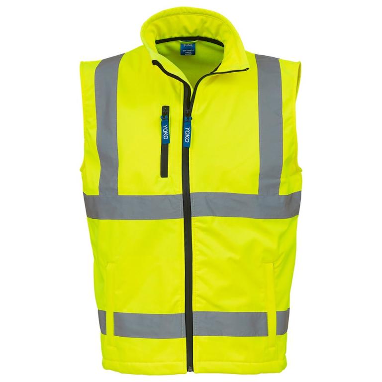 Hi-vis softshell gilet (HV006) Yellow