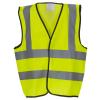 Kids hi-vis 2 b&b waistcoat (HVW100CH) Yellow