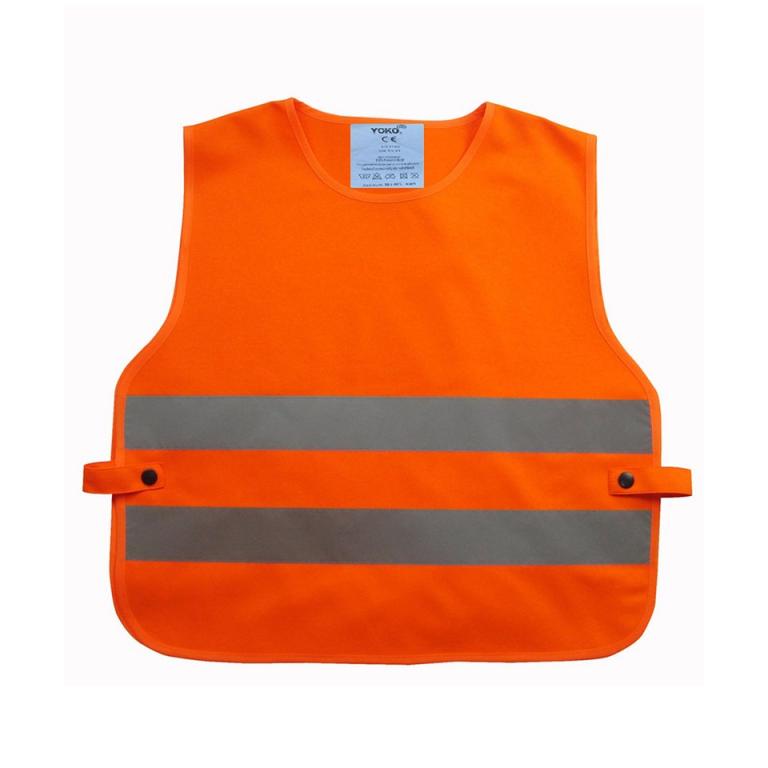 Kids hi-vis 2-band tabard (HVS269CH) Orange