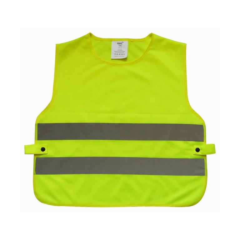 Kids hi-vis 2-band tabard (HVS269CH) Yellow