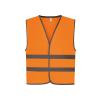 Hi-vis reflective border kids waistcoat (HVW102CH) Orange