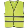 Hi-vis reflective border kids waistcoat (HVW102CH) Yellow