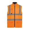 Hi-vis padded bodywarmer (HV005) Orange