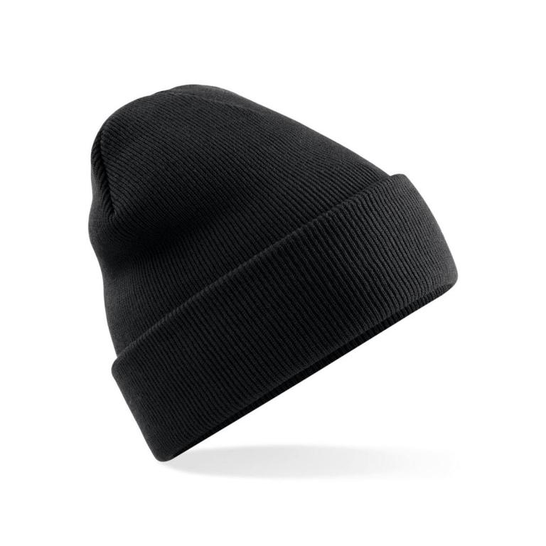 Polylana® original cuffed beanie  Black