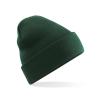 Polylana® original cuffed beanie  Bottle Green