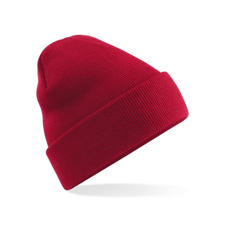 Polylana® original cuffed beanie  Classic Red