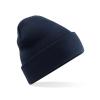 Polylana® original cuffed beanie  French Navy