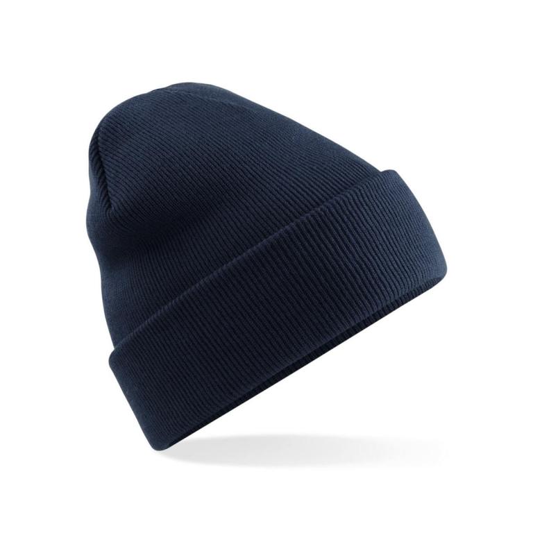 Polylana® original cuffed beanie  French Navy