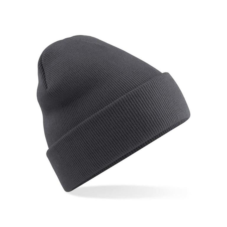 Polylana® original cuffed beanie  Graphite Grey