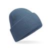 Classic engineered deep-cuffed beanie Airforce Blue