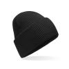 Classic engineered deep-cuffed beanie Black