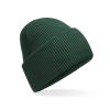 Classic engineered deep-cuffed beanie Bottle Green